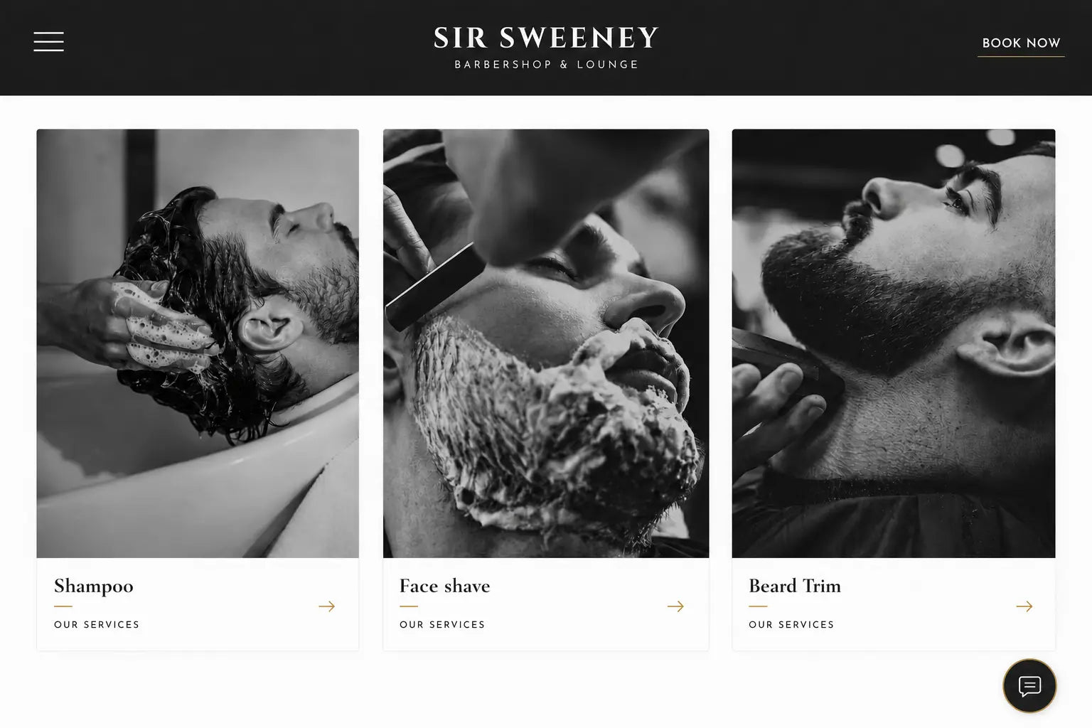 Sir Sweeney services section