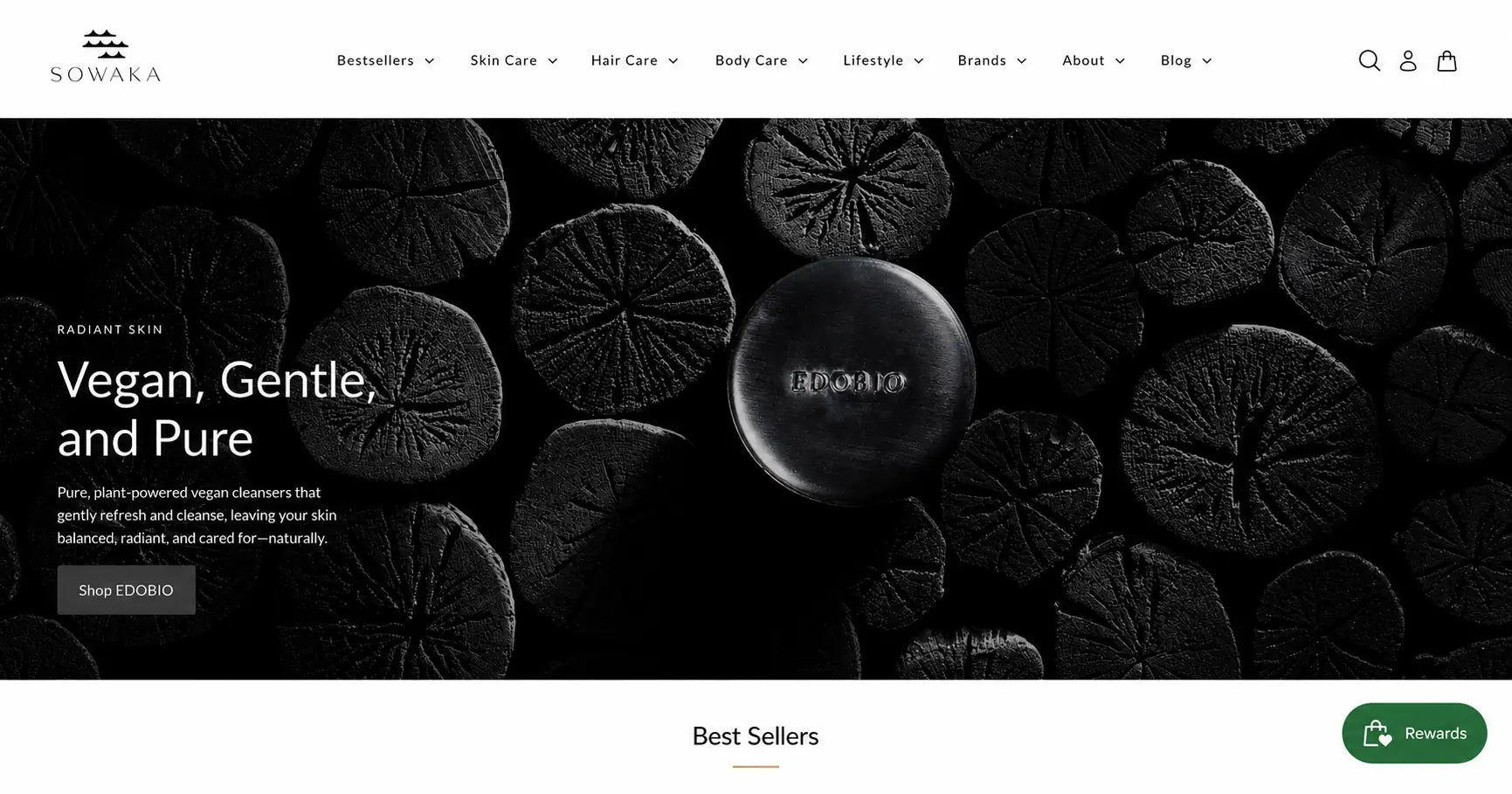 Sowaka EDOBIO dark editorial